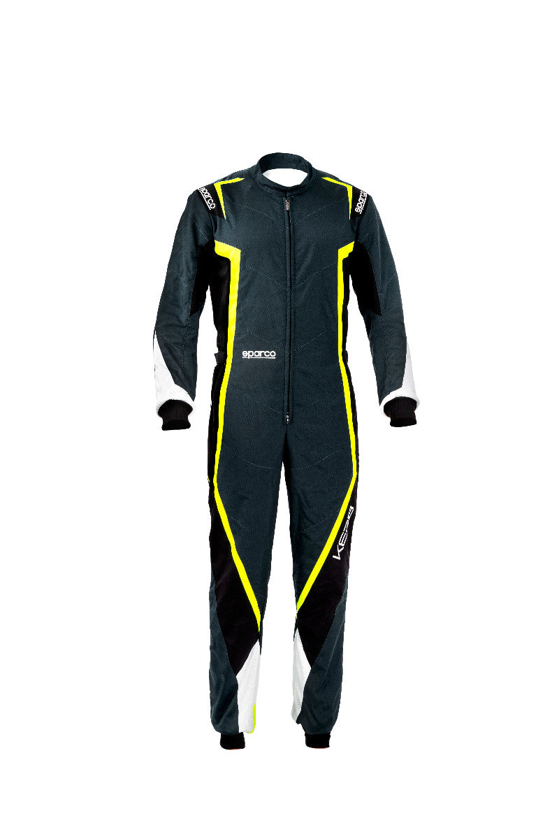 Sparco kerb overall kids gray/yellow/black