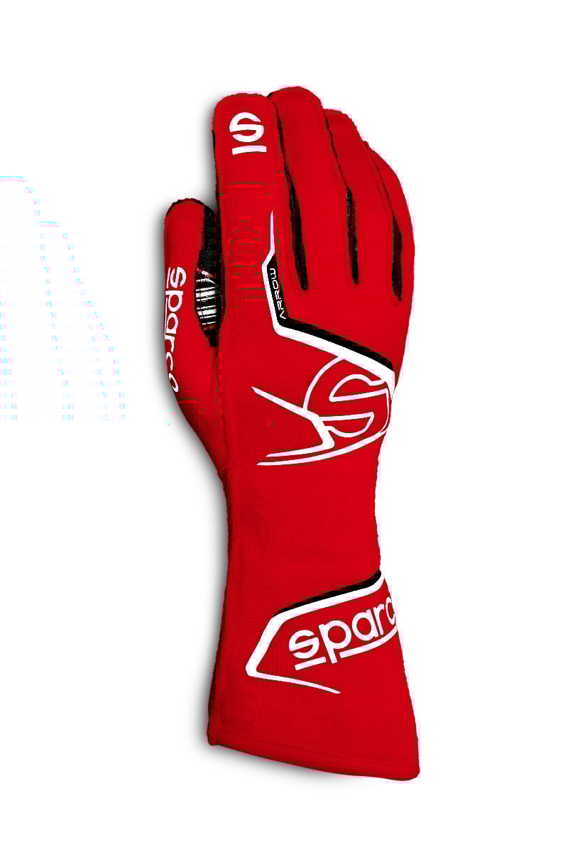 Sparco Arrow kart gloves red