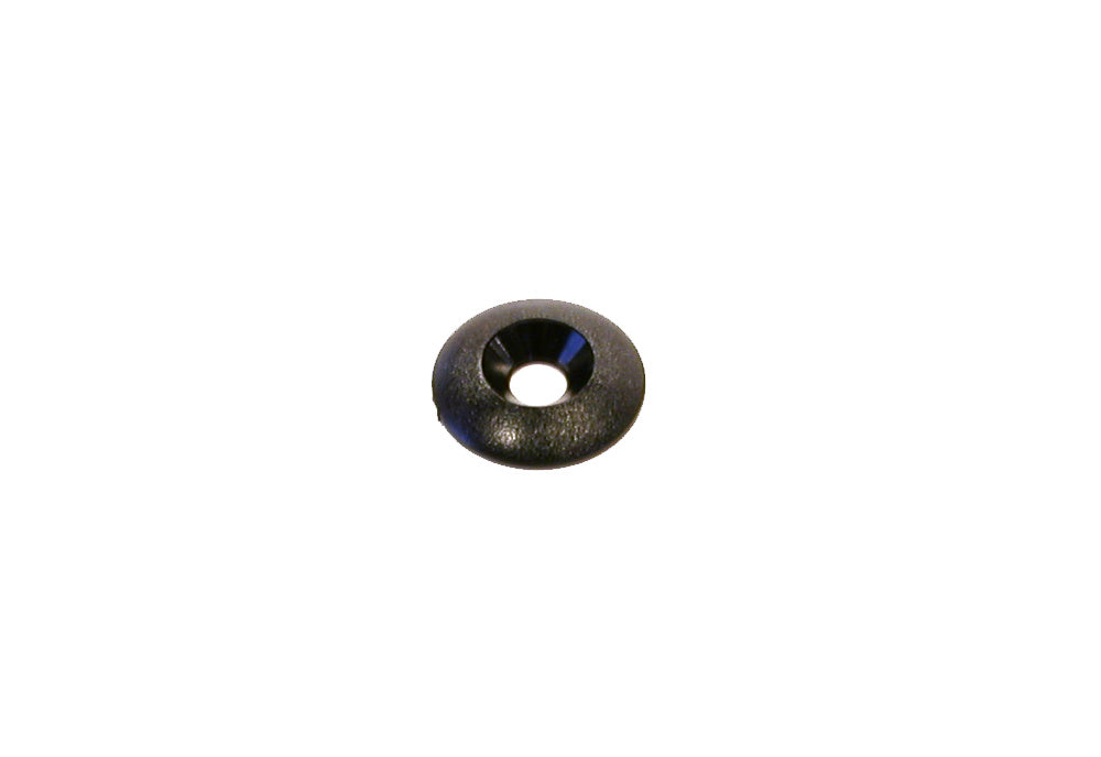 Plastic countersunk ring M8 Black