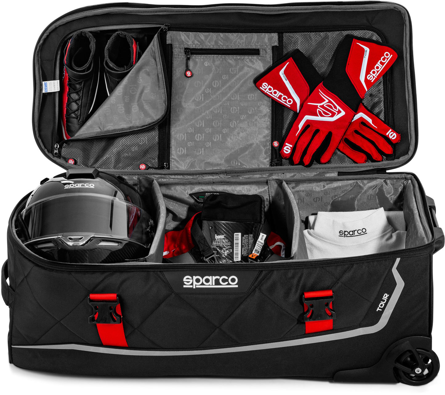 Sparco travel bag large - black/gray