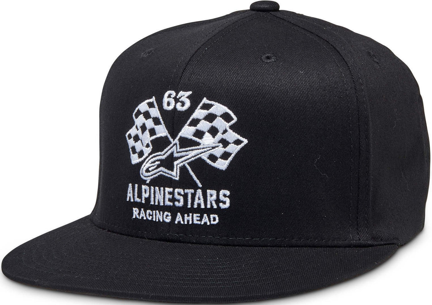 Alpinestars double check flatbill cap black/white