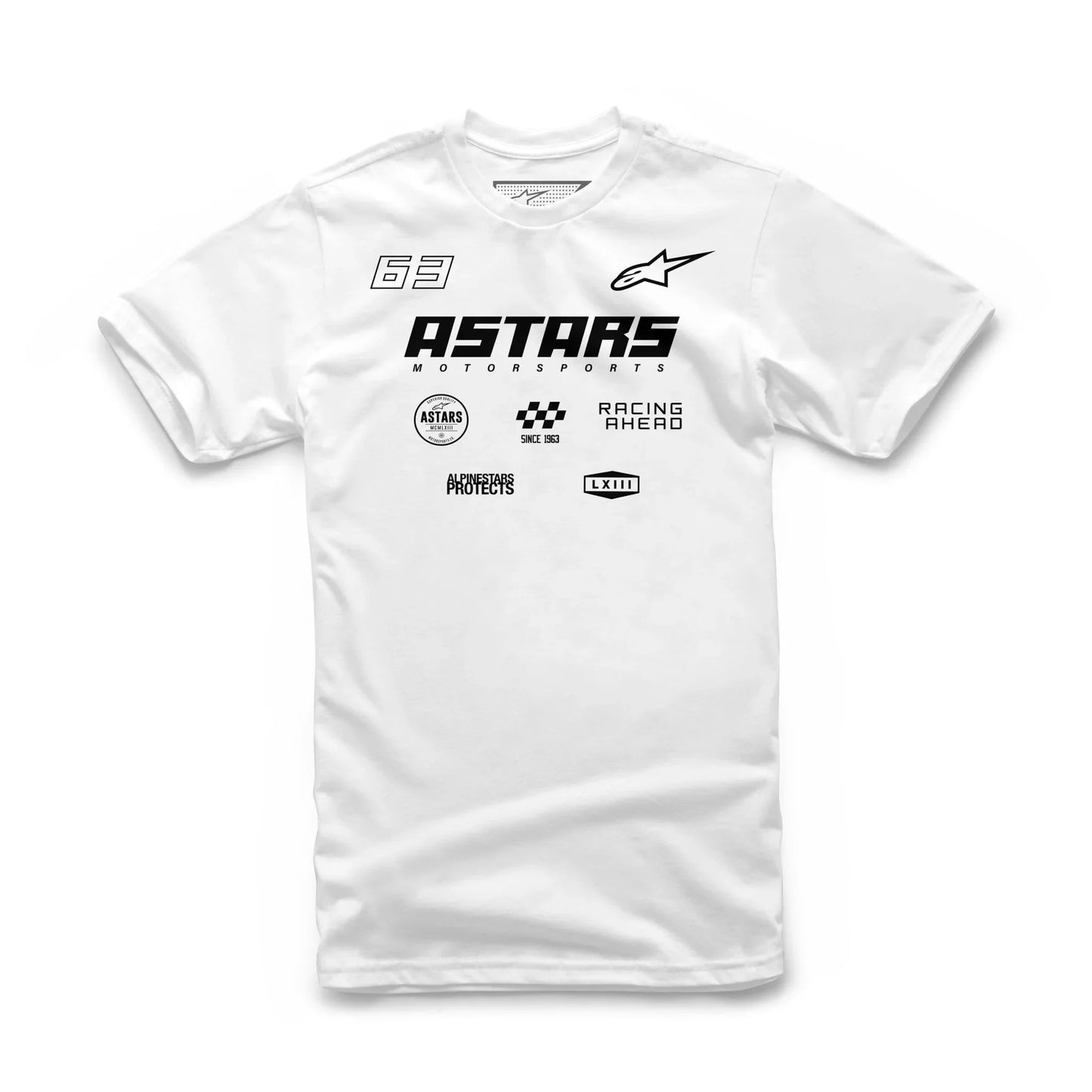 Alpinestars Multi race tee 63 T-shirt hvid