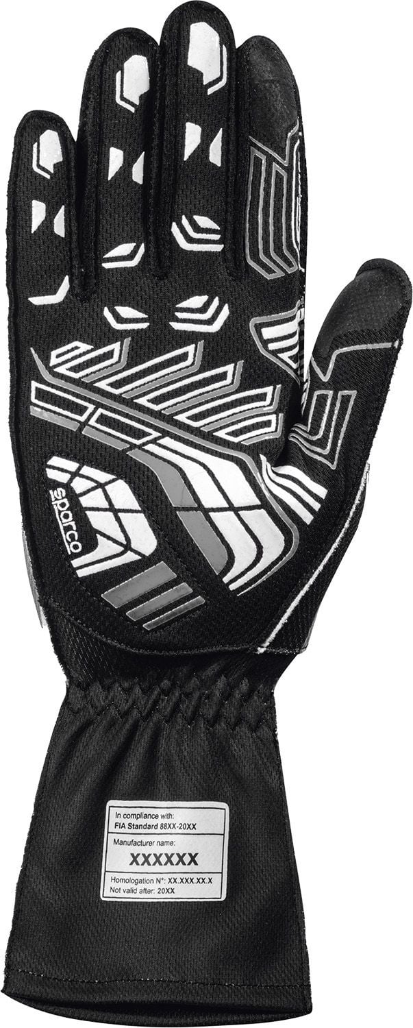 Sparco K -Arrow+ (FIA 8877-2022) kart gloves Black / Gray