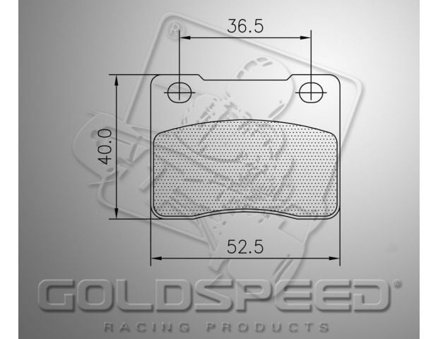 Goldspeed brake pad set Wildkart for