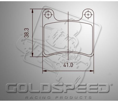 Goldspeed Remblokset IPK/ Intrepid Front
