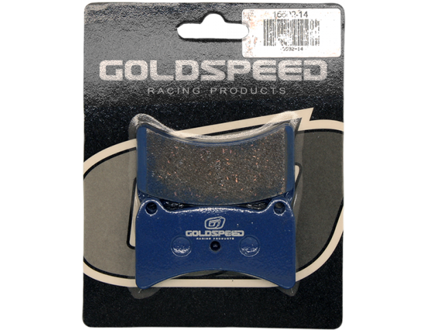 Goldspeed brake pad set INTREPID EVO-8 -PRAGA-OK1-TILLOTSON T4 TYPE REAR