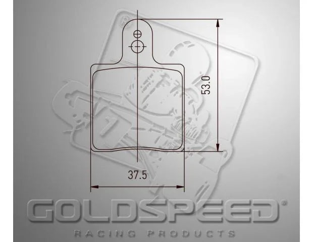 Goldspeed remblok szett INTREPID ID-AMV TÍPUS ELSŐ