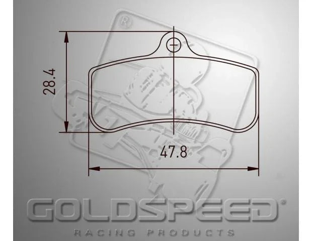 Conjunto de remblok Goldspeed PCR TIPO FRONTAL