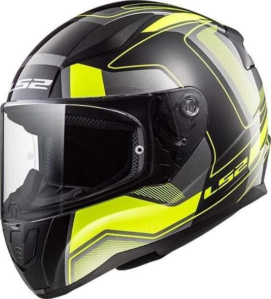 LS2 FF353 Carrera negru/galben fluorescent