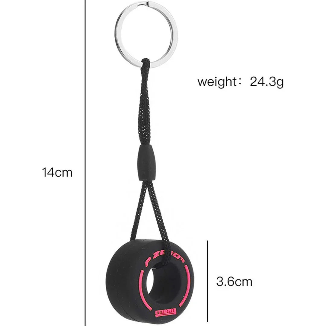 Formula 1 Ultrasoft Tire kulcstartó | Lila | Pirelli | P Zero | Kulcstartó | F1