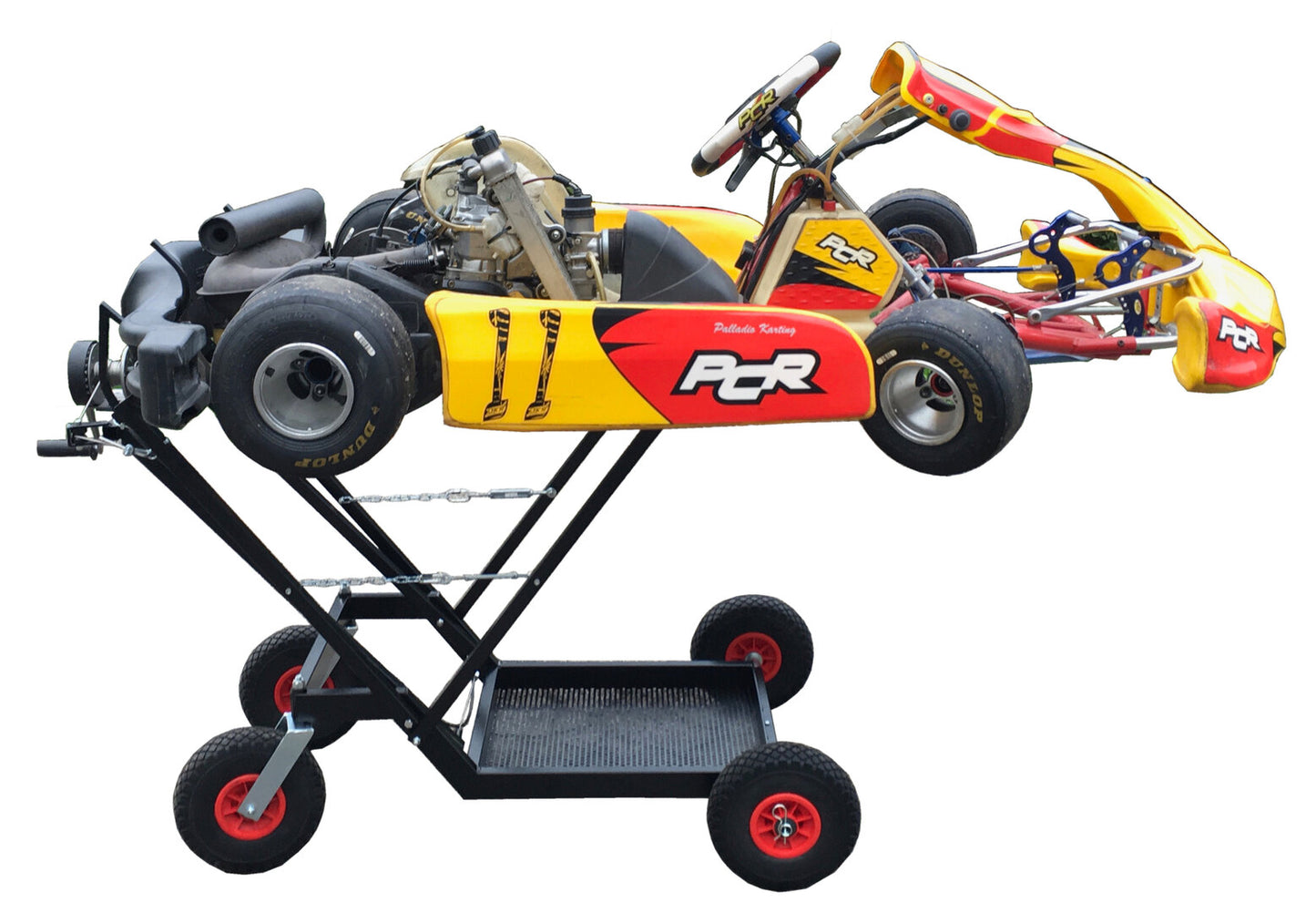 Dalmi Kart Lift semi-automatic (4 pneumatic tires) 260RG