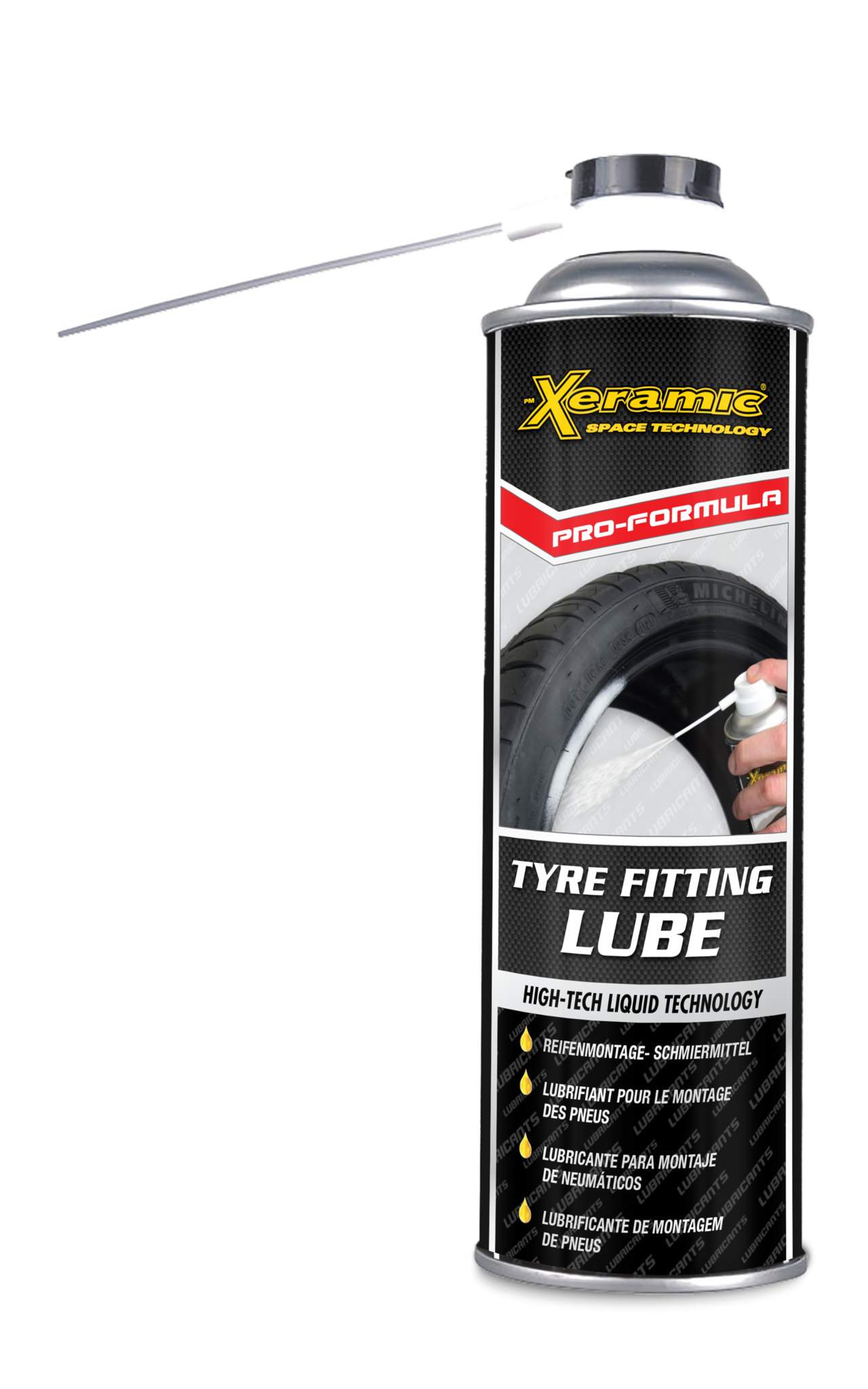 Xeramic tire fitting lube