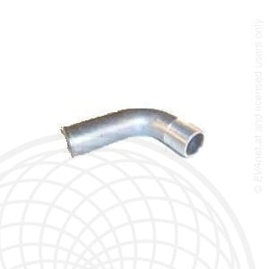 Rotax max water pipe angled aluminum