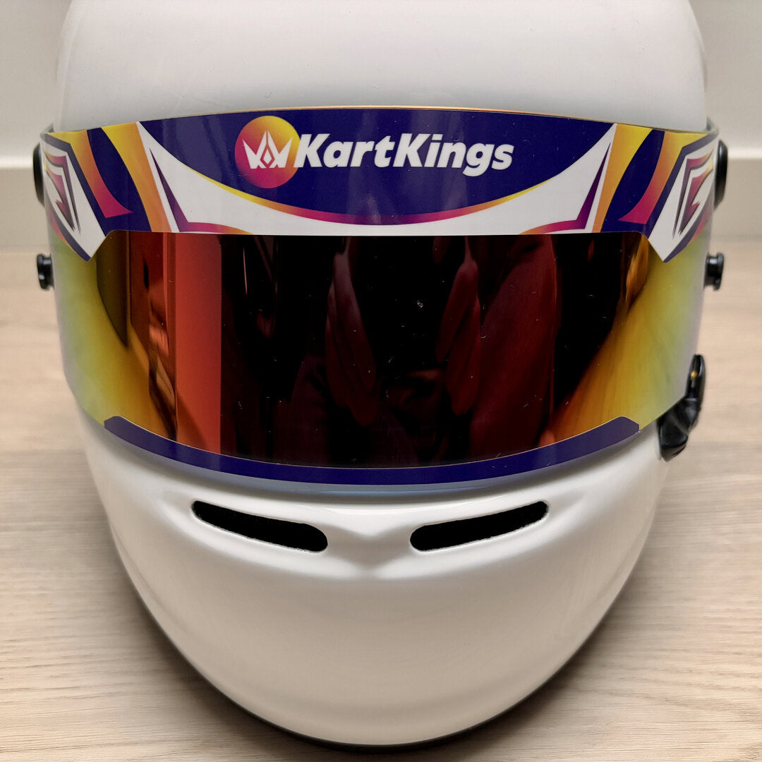 KartKings visor sticker - Arai