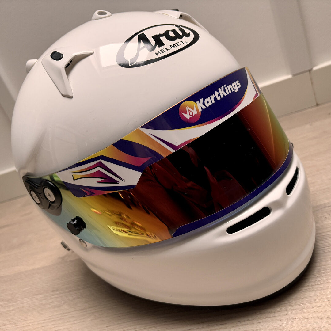 KartKings visor sticker - Arai