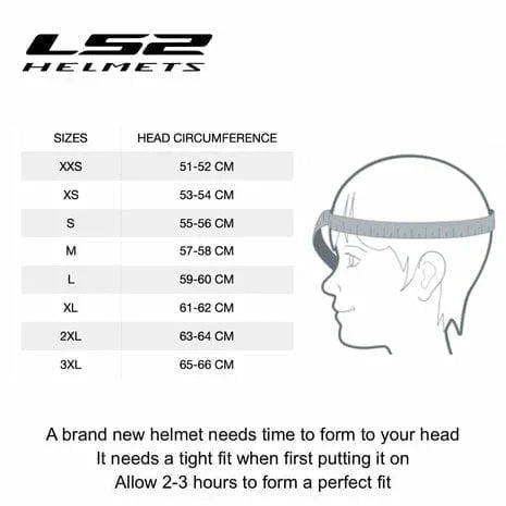 LS2 FF818 Storm III Mat Zwart - KartKings