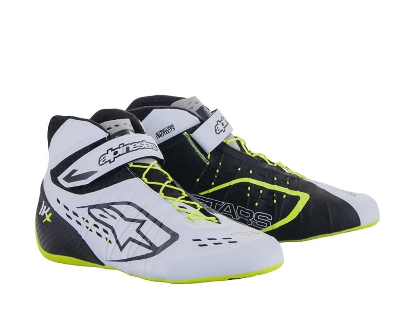 Alpinestars Tech-1 KX V2 Black/White/Fluorescent Yellow