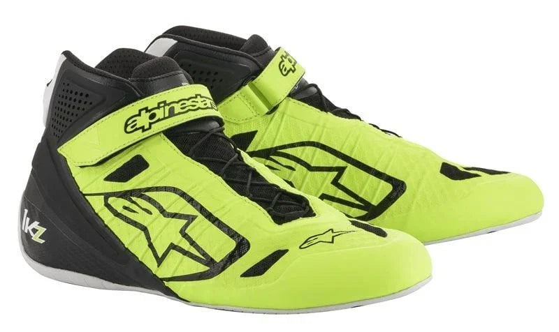 Alpinestars Tech-1 KZ Preto/Amarelo Fluorescente