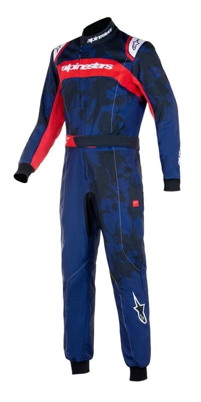 Alpinestars KMX-9 v2 Graphic 5 Navy blue / red