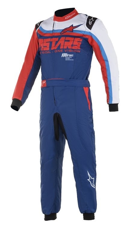Alpinestars KMX-9 v2 S Graphic Blue/Red/White Kids
