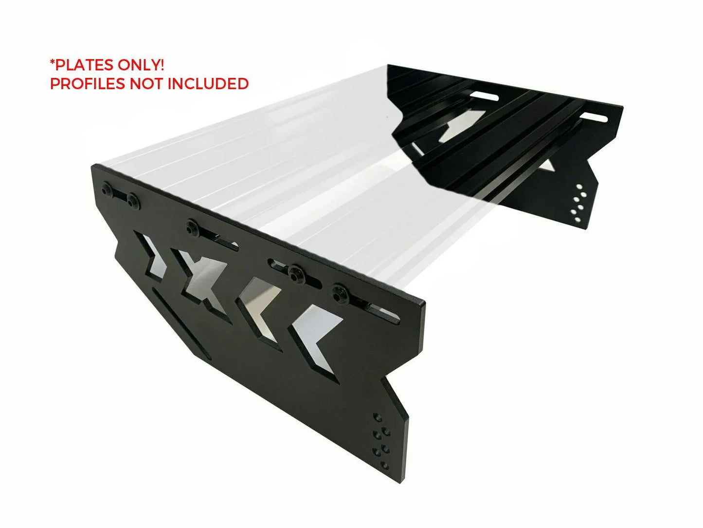 Extended Profile Pedal Deck Mounting Plates