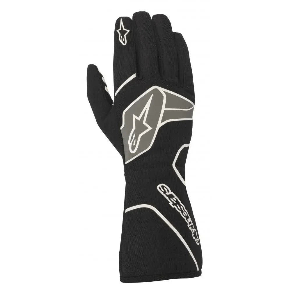 Alpinestars tech 1 race v2 FIA handschoenen zwart - KartKings