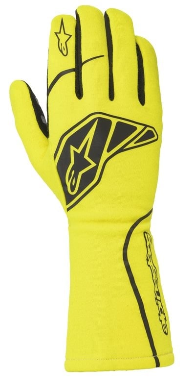 Rukavice Alpinestars Tech 1 Start V2 Fia fluorescenční žlutá/černá