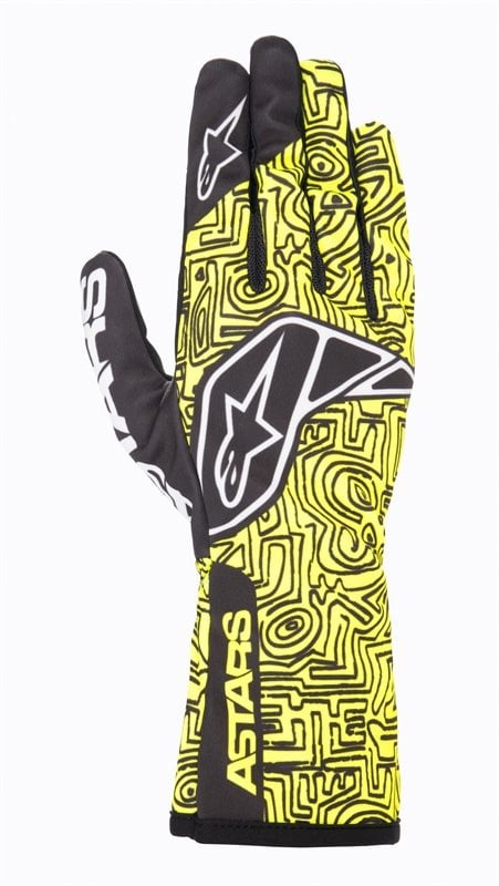 Alpinestars Tech 1-K V2 Vertical Glove Yellow/Black