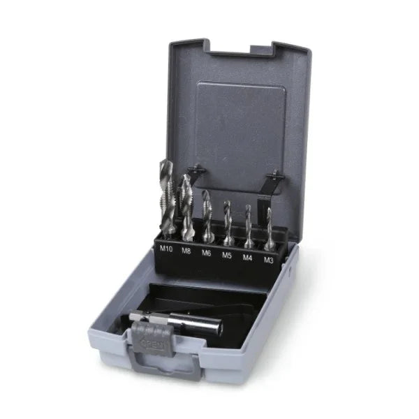 Beta 7-delers sett for boring, gjenging og forsenking