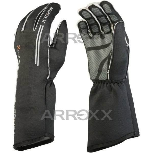 Arroxx Xpro handschoenen monocolour zwart - KartKings