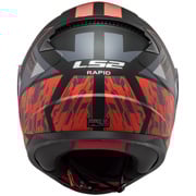 LS2 FF353 rapid X-street matt black/red