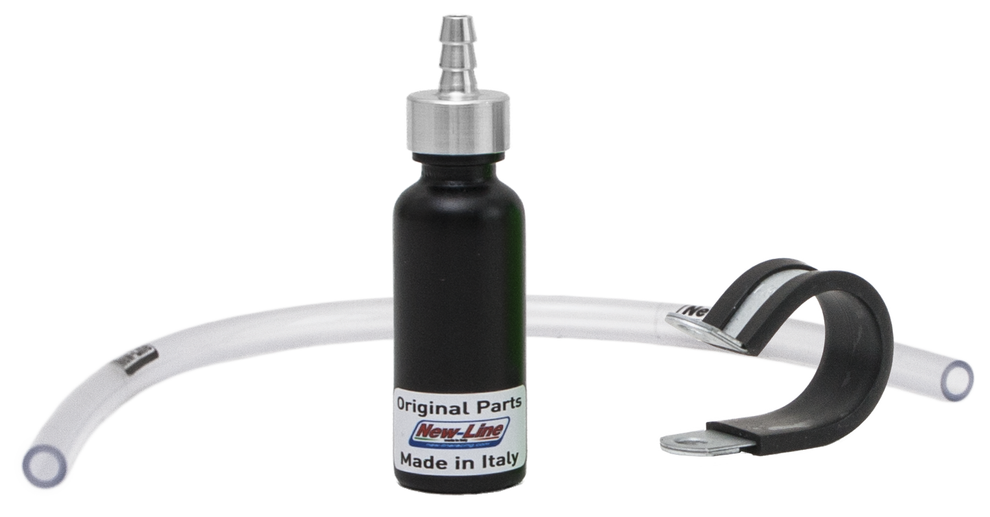 New Line overflow tank black