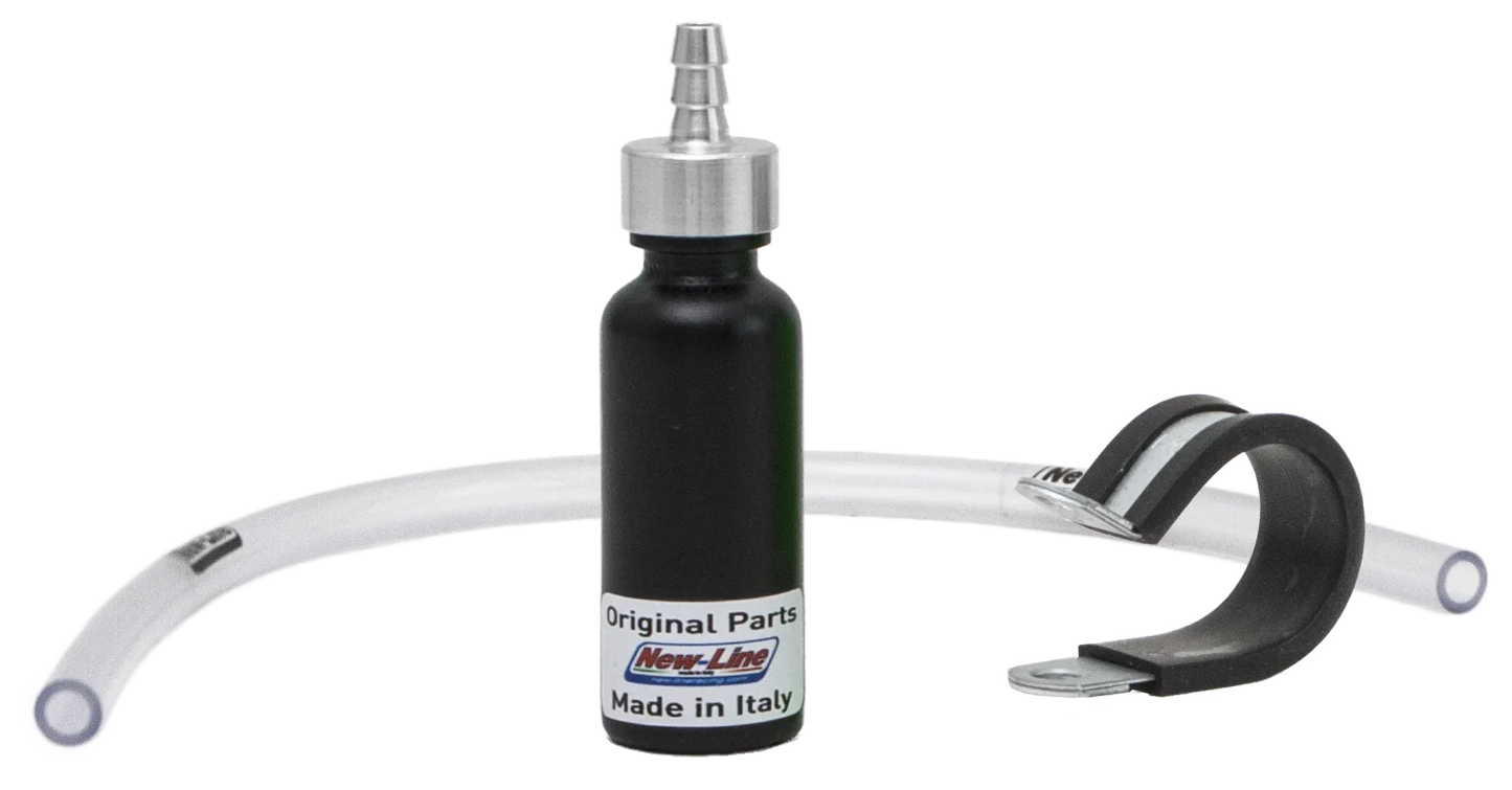 New Line -ylivirtaussäiliö musta