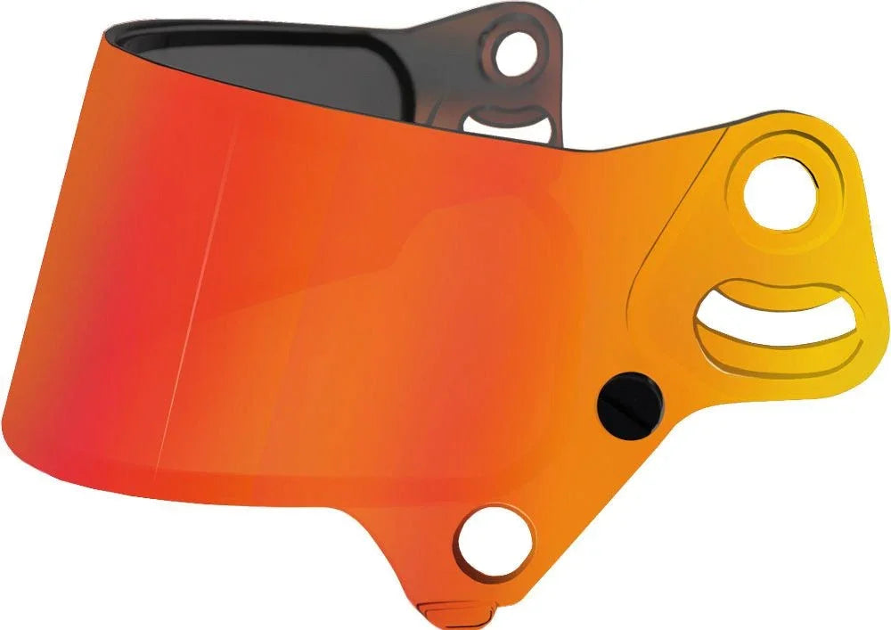 Zrcadlové clony Bell SE07 s dvojitým clonami, červené, mlhové (KC7 CMR)