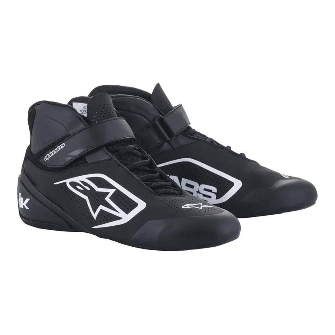 Alpinestars Tech 1 K V2 shoes zwart/wit - KartKings