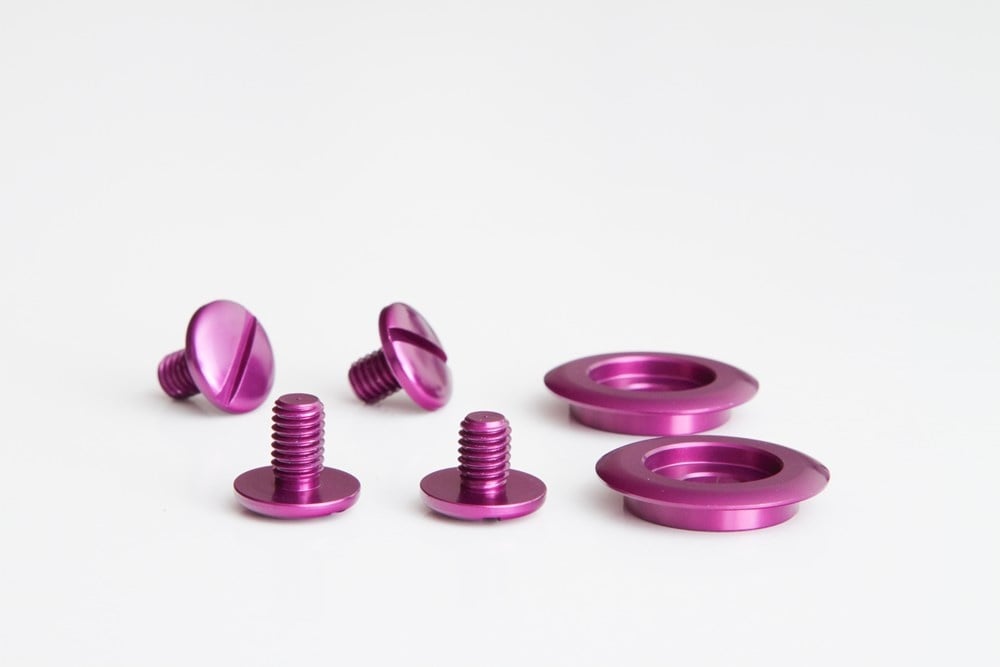 Arai SK-6 / GP-6 colored screw set