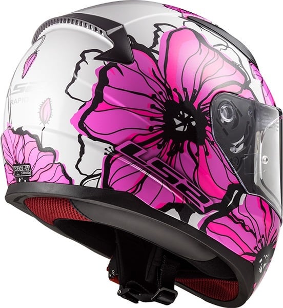 LS2 FF353 Rapid II poppies white/pink