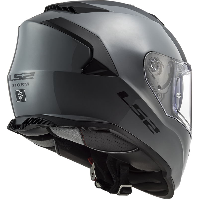 LS2 FF800 Strom II solid - Gloss nardo gray