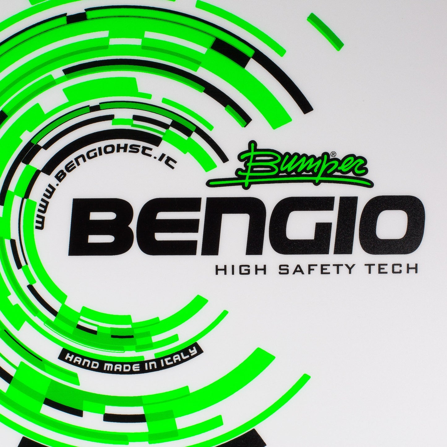 Bengio bumper rib protector white/green