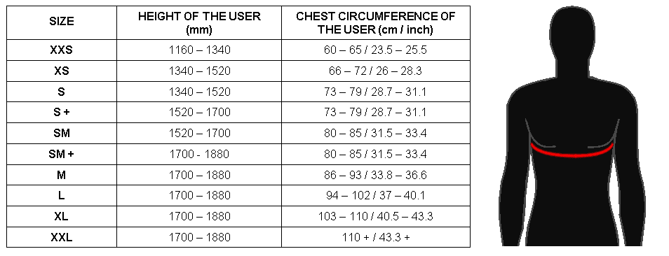 Ochraniacz żeber Bengio AB7, homologacja FIA 8870-2018, kolor fluorescencyjny pomarańczowy