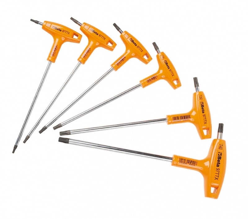 Beta Torx wrench set, 6 pieces