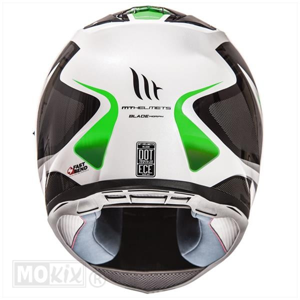 MT Helmets Blade SV Morph White/Green