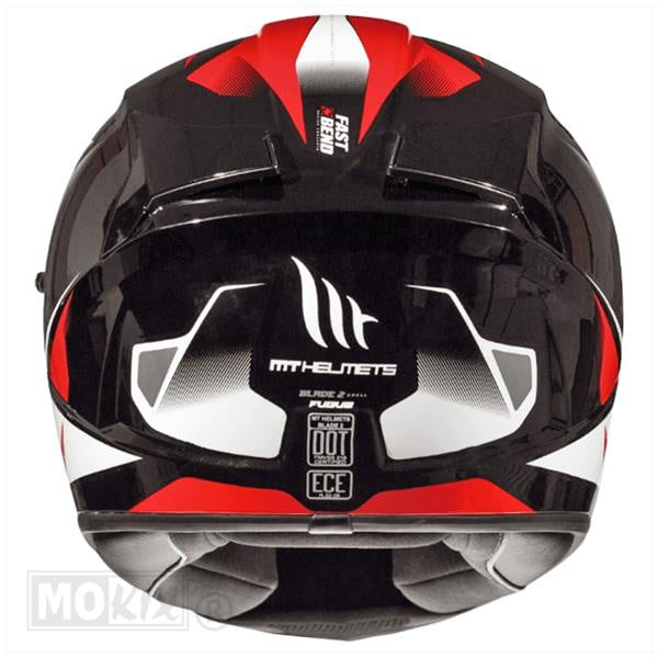 MT Helmets Blade 2 SV Fugue C1 Red/Black