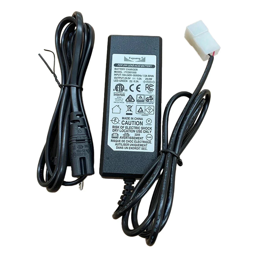 Dalmi 24v oplader voor elektrische kart bok - KartKings