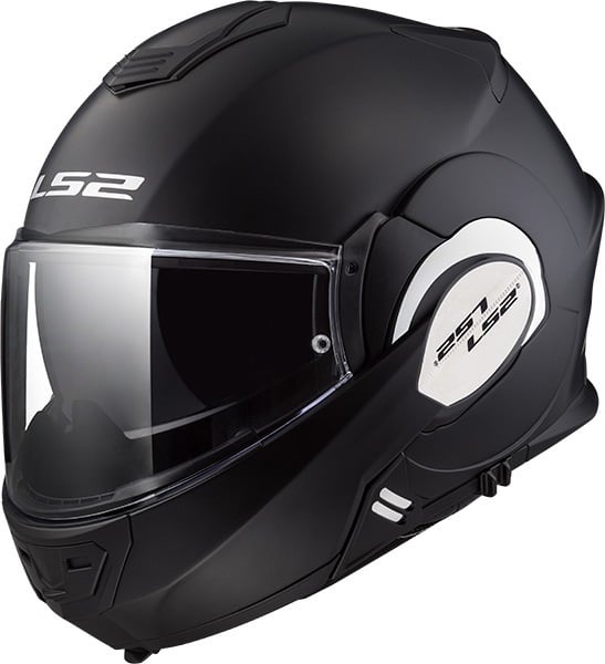 LS2 FF399 valiant system helmet matt black