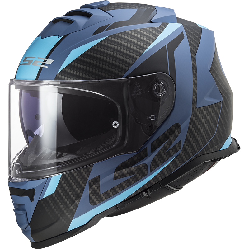 LS2 FF800 Storm II racer Matt blue