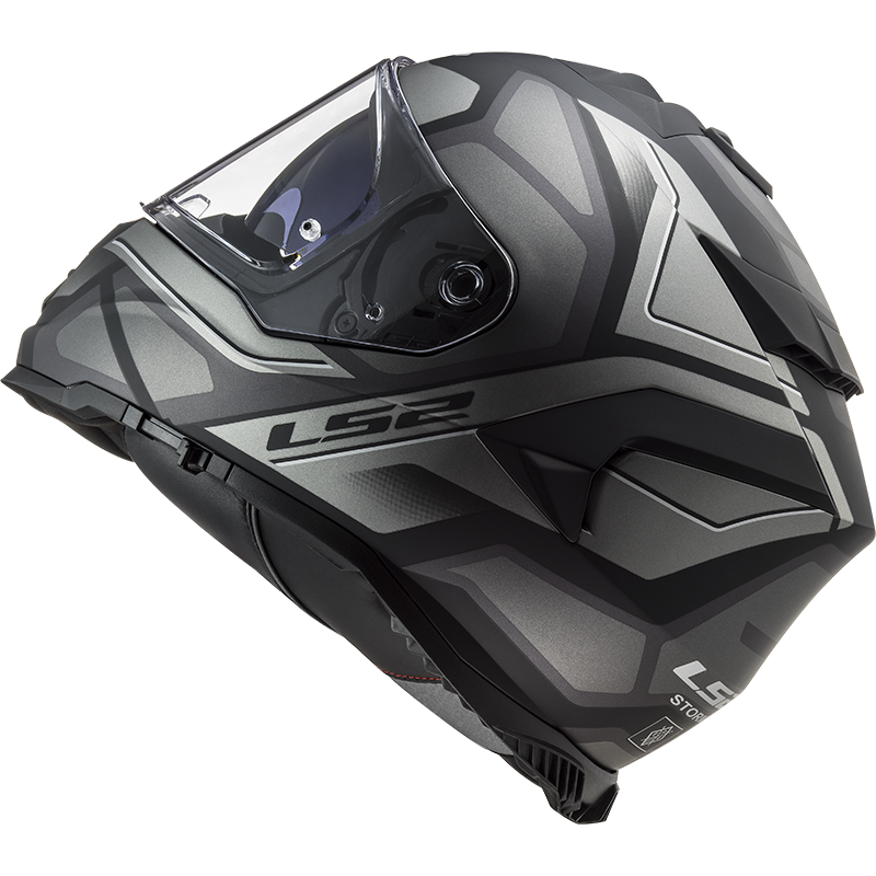 LS2 FF800 Storm II Faster Matt titanium