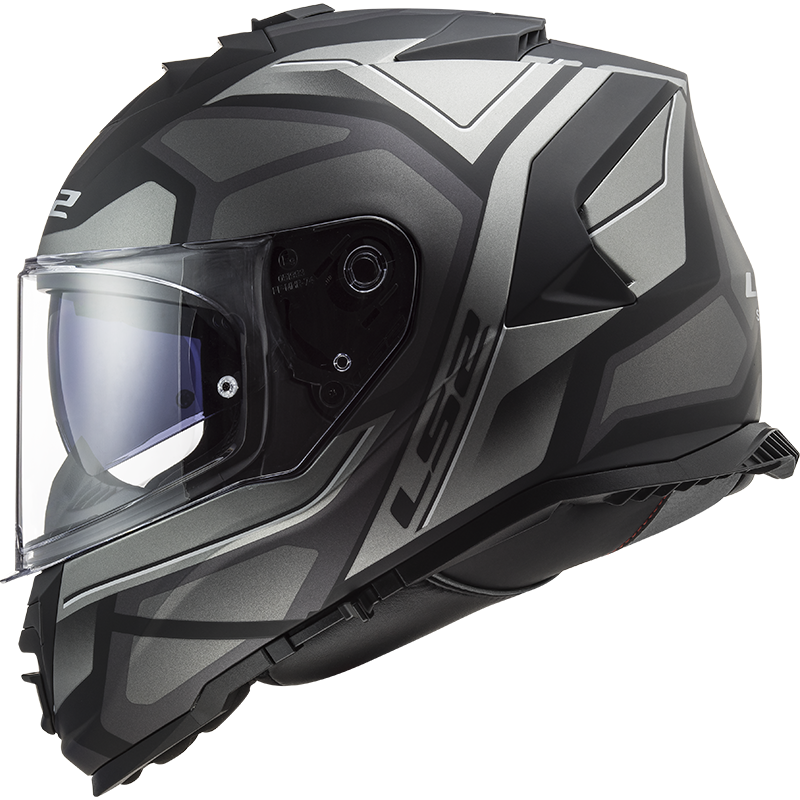 LS2 FF800 Storm II Faster Matt titanium