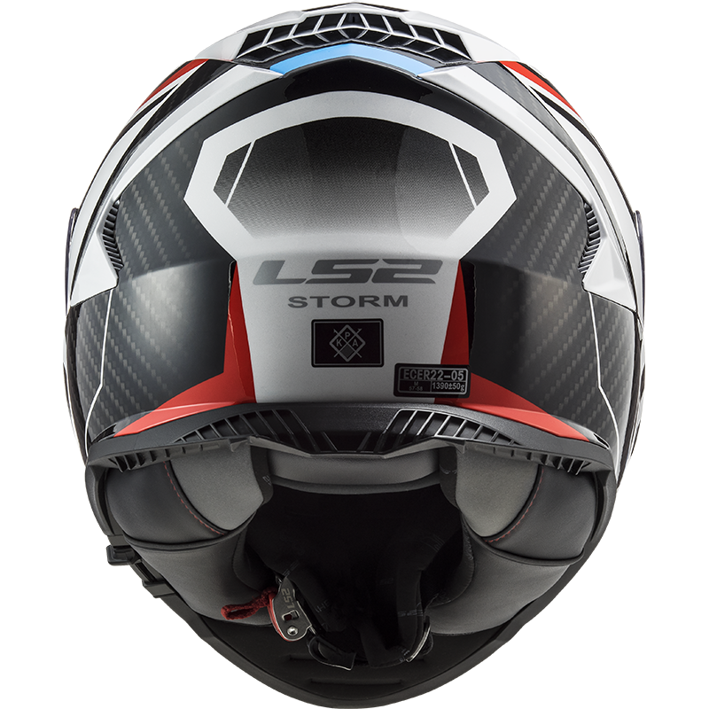 LS2 FF800 Storm II racer gloss blue/red/white