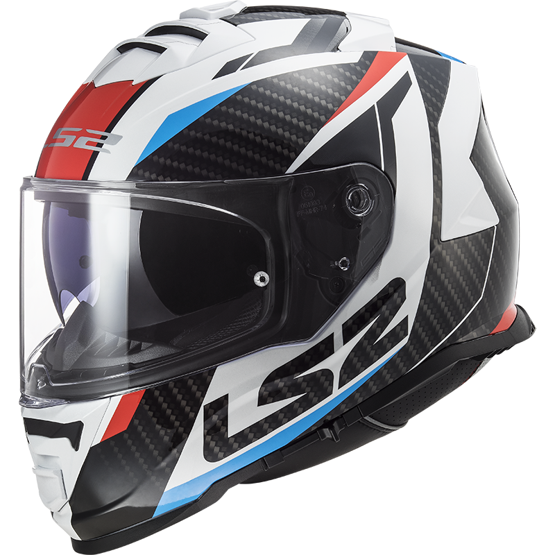 LS2 FF800 Storm II racer gloss blue/red/white